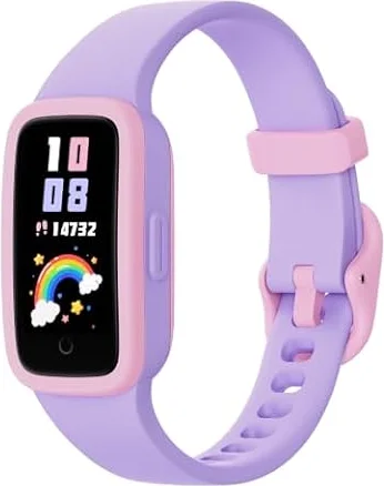 BIGGERFIVE Vigor Kids Watch Fitness Tracker AMOLED Screen, 3ATM Waterproof