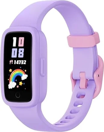 BIGGERFIVE Vigor Kids Fitness Tracker Watch AMOLED Screen, 3ATM Waterproof