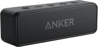 Anker soundcore 2 Portable Bluetooth Speaker, 24-Hour Playtime, IPX7