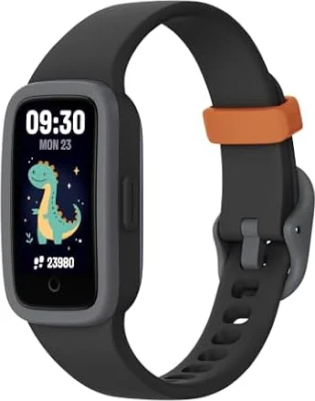 BIGGERFIVE Vigor Kids Watch Fitness Tracker AMOLED Screen, 3ATM Waterproof