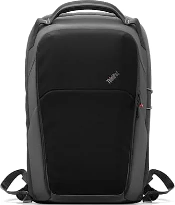 Lenovo ThinkPad 16” Click Go Backpack (Aura Edition) – Magnetic One Hand Access, Fidlock Closure, EVA Protection, Lightweight 18L Laptop Backpack, Dark Grey