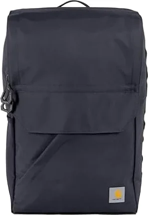 Carhartt 21L Top-Load Backpack, Durable Water Resistant Coated Canvas Base W/ 17" Laptop Sleeve, Bluestone