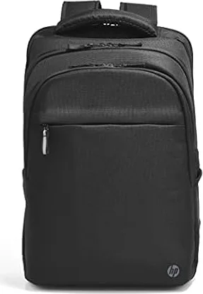 HP Professional 17.3-inchLaptop Backpack, sustainable materials, RFID blocking, Bluetooth tracker pocket, water bottle holder, trolley passthrough (500S6AA)