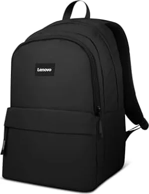 Lenovo 16-inch Commuter Backpack B10, Lightweight 30L Laptop Backpack, Water-Resistant Travel Bag with 6 Storage Compartments, Anti-Theft Pocket & Luggage Strap, Fits Up to 16" Laptop, Black