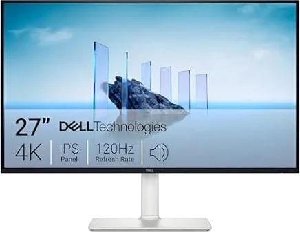 Dell 27 Monitor S2725QS, 4K UHD IPS, 120Hz, 5ms, FreeSync Premium