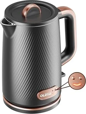 OLEGA Electric Tea Kettle: 1200W Fast Boil Electric Water Kettles 1.5L