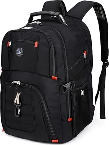 SHRRADOO Extra Large Travel Laptop Backpack for Men, Work College Backpacks