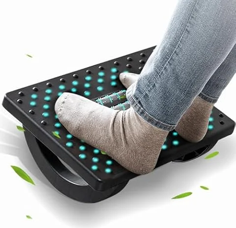 CasaZenith Foot Rest Under Desk at Work, Foot Stools for Under Office Desk