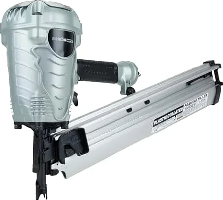 Metabo HPT Framing Nailer, 21° Plastic Collated 2-3.5in, NR90AES1
