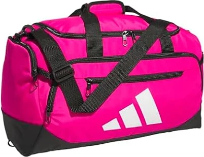 adidas Defender Duffel Bag, Team Shock Pink 2, OSFA