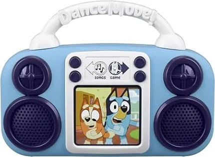Bluey Toy Music Player, Toddler Toy with Built-in Music and Lights (Bluey)