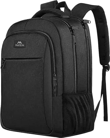 MATEIN Business Laptop Backpack, 15.6 Inch Travel Work Bag for Men Women