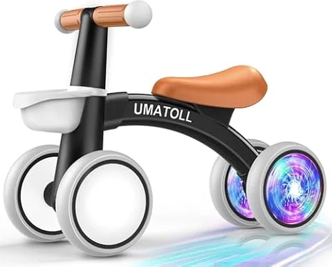 Umatoll Baby Balance Bike Toy for 1 Year Old Boy Girl, First Birthday Gift