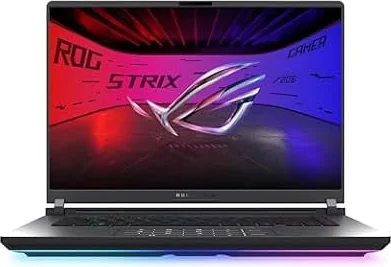 ASUS ROG Strix G16 (2025) Gaming Laptop, 16” ROG Nebula 16:10 2.5K 240Hz/3ms, NVIDIA® GeForce RTX™ 5070 Ti, Intel® Core™ Ultra 9 Processor 275HX, 32GB DDR5, 1TB SSD, Wi-Fi 7, Win11 Home, G615LR-AS96