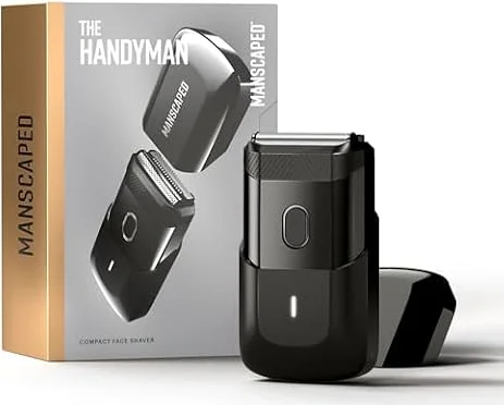 MANSCAPED® The Handyman™ Compact Face Shaver – Portable Men’s Groomer