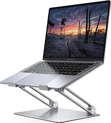 Lamicall Aluminum Laptop Stand for Desk for MacBook Air Pro Neo 10-17.3''