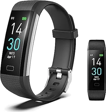Fitness Tracker with Heart Rate Monitor/Step Counter/Calories, Activity Tracker Smart Watch Sleep Monitor IP68 Health Tracker Pedometer for Man Women