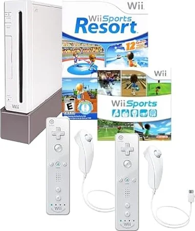 Nintendo Wii Sports & Resort Special Value Edition (Renewed) (2 Player White)