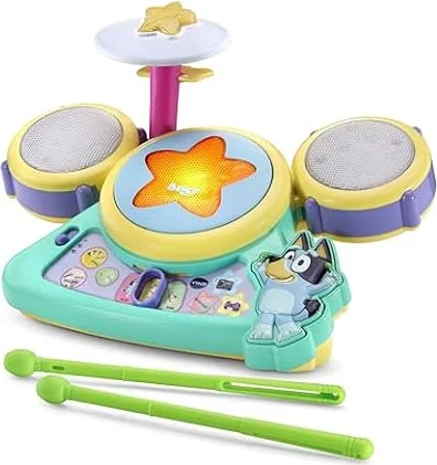 VTech Bluey Hooray Drum Set
