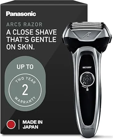 Panasonic ARC5 Electric Razor for Men, 5-Blade Wet Dry Electric Shaver