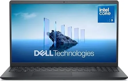 Dell 15.6 Laptop, FHD, Intel Core 3 100U, 8 GB RAM, Windows 11 Home