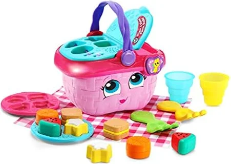 LeapFrog Shapes and Sharing Picnic Basket, Pink