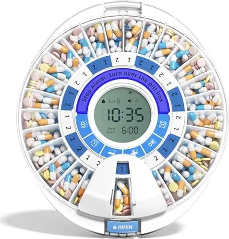 Windtrace Automatic Pill Dispenser for Elderly with Alarm
