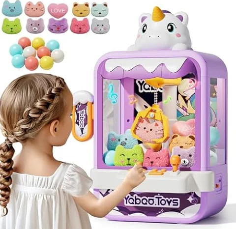 Claw Machine for Kids Girl, Vending Machines Toys for Girls 3 4 5 6 7 8
