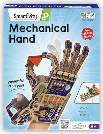 Smartivity Robotic Mechanical Hand STEM Toy for Kids 8-14