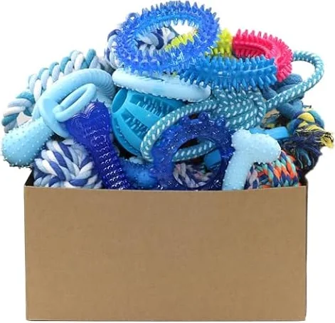 Beiker 20 Pack Puppy Chew Toys, Dog Teething Toys for Puppies Small Dogs