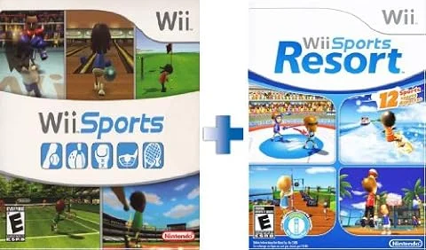 Wii Sports Game + Wii Sports Resort Game [Wii] (Renewed)