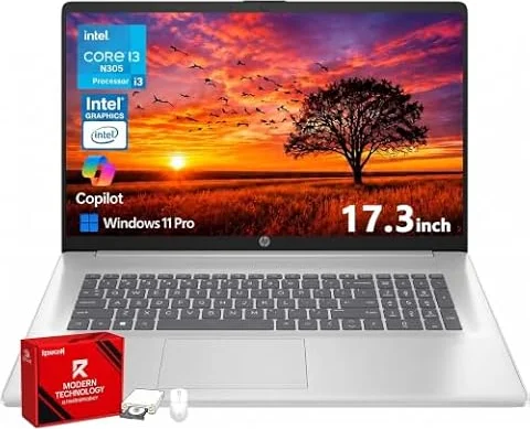HP 17 Inch FHD Laptop Computer for Business & Students 32GB RAM 1TB SSD