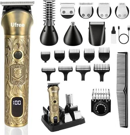 Ufree Professional Beard Trimmer for Men, Electric Shaver Razor, Men Gift